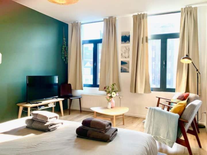 Cozy Apartment In Antwerpen Centraal Антверпен Экстерьер фото